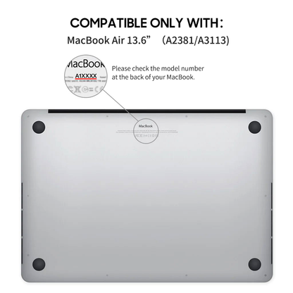 Black Gray | Macbook Anti-Fall Protective Case