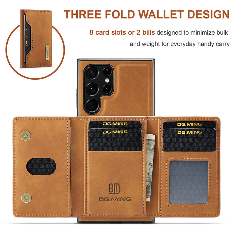 Leather Magsafe Wallet for Samsung Galaxy S Series