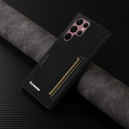 RetroVault™ Card Slot Leather Case