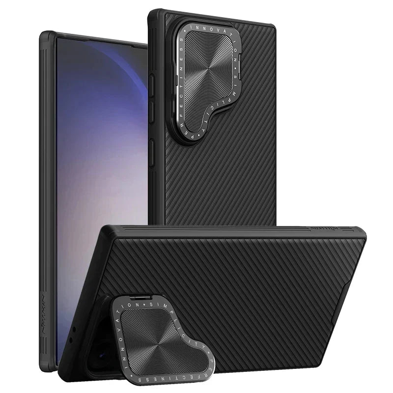 Shockproof S24 Ultra Case with Camera Protection Bracket - Odin case