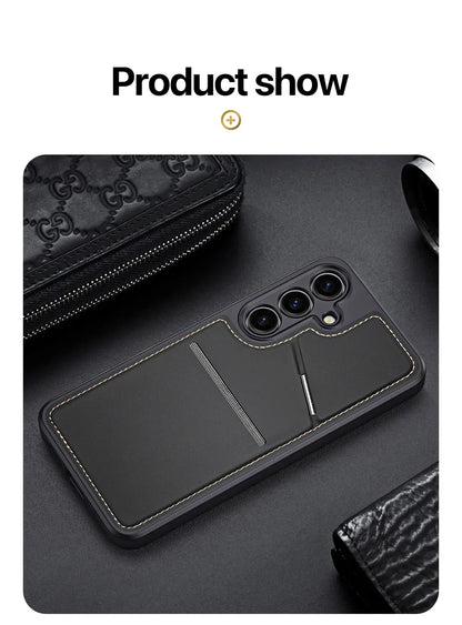 Magnetic 3-in-1 Wallet Case for Samsung S24 Series