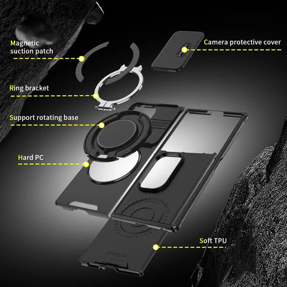 MagShield Fold – Magnetic Kickstand Case with Camera Cover for Z Fold