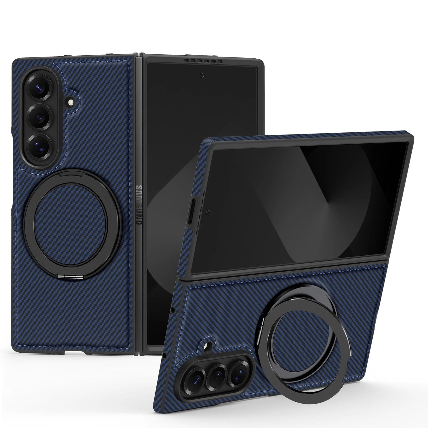 FoldArmor Carbon – MagSafe Ring Case for Galaxy Z Fold Series